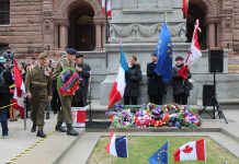 Commémoration de la Bataille de Vimy