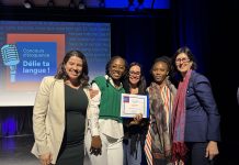 Une étudiante de l’UOF se démarque à la finale nationale de Délie ta langue