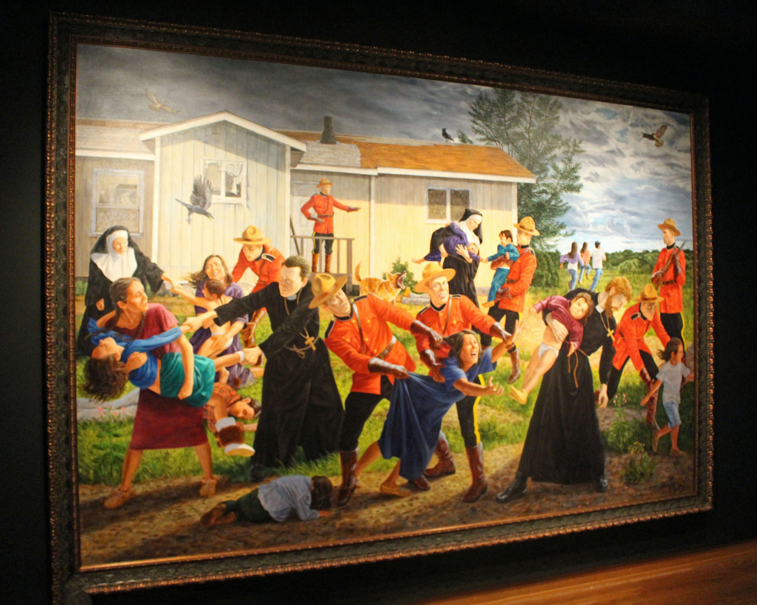 Kent Monkman témoigne de 300 ans d’histoire autochtone