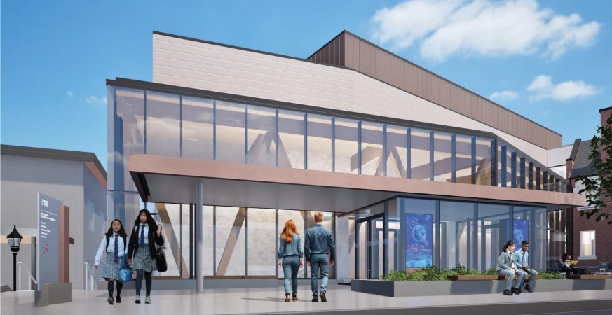 Le gymnase du site Ouest à Mississauga ouvrira en septembre. (Crédit : TFS)