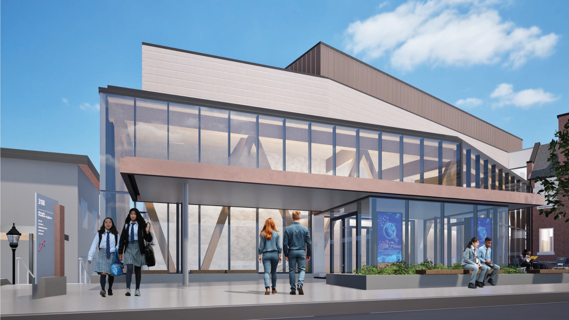 Le gymnase du site Ouest à Mississauga ouvrira en septembre. (Crédit : TFS)